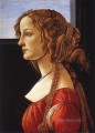 Portrait of an young woman Sandro Botticelli